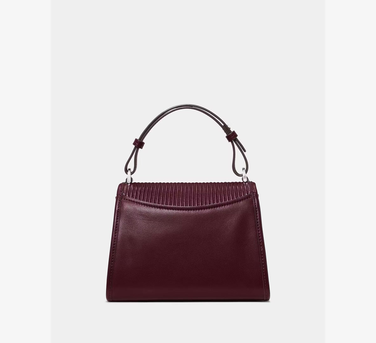 [WEB EXCLUSIVE][INCOMING ETA 30 DAYS] Kate Spade Riley Quilted Small Top Handle Bag in Grenache (KP229)