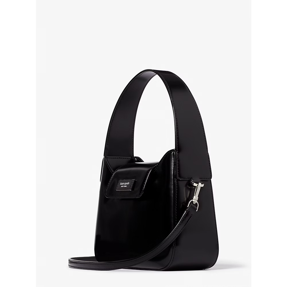 Kate Spade Sam Icon Leather Mini Hobo Bag in Black (K8819)