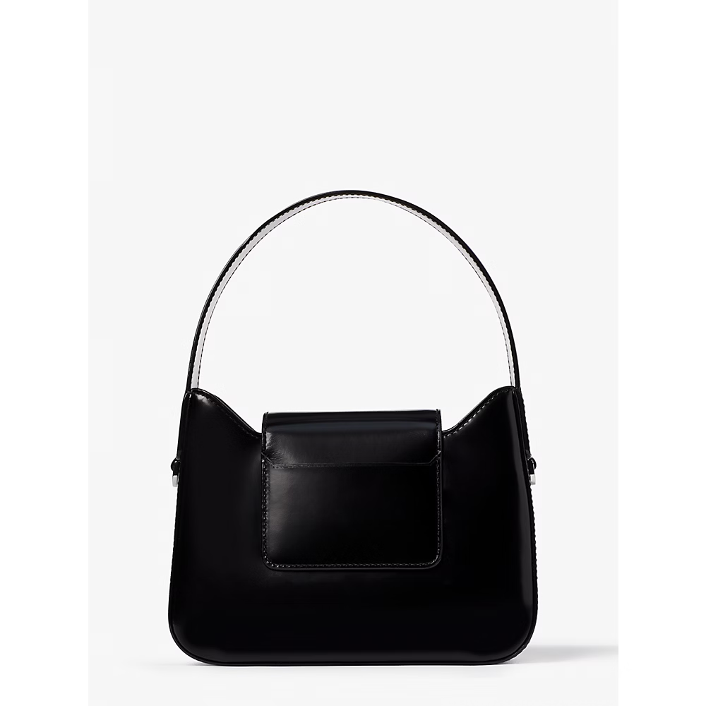 Kate Spade Sam Icon Leather Mini Hobo Bag in Black (K8819)