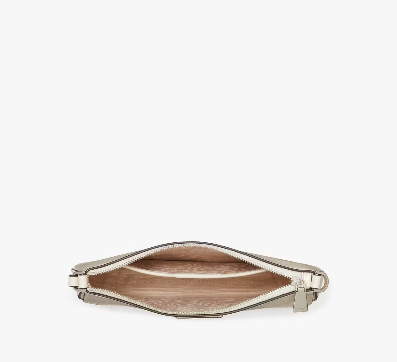 [INCOMING ETA 30 DAYS] Kate Spade Sam Icon Shiny Mini Pochette in Parchment (KG860)