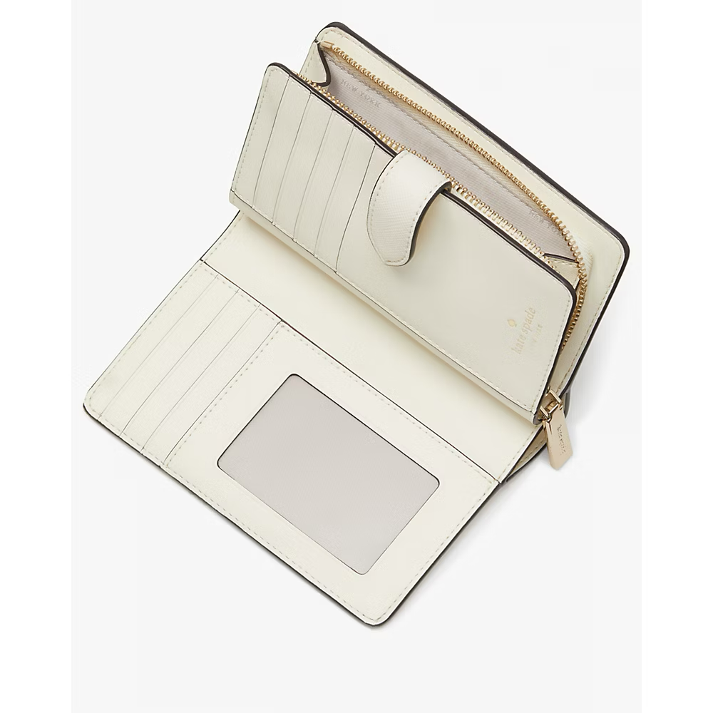 Kate Spade Bag Malaysia Kate Spade Schuyler Medium Compact Bifold Wallet in Meringue KG676
