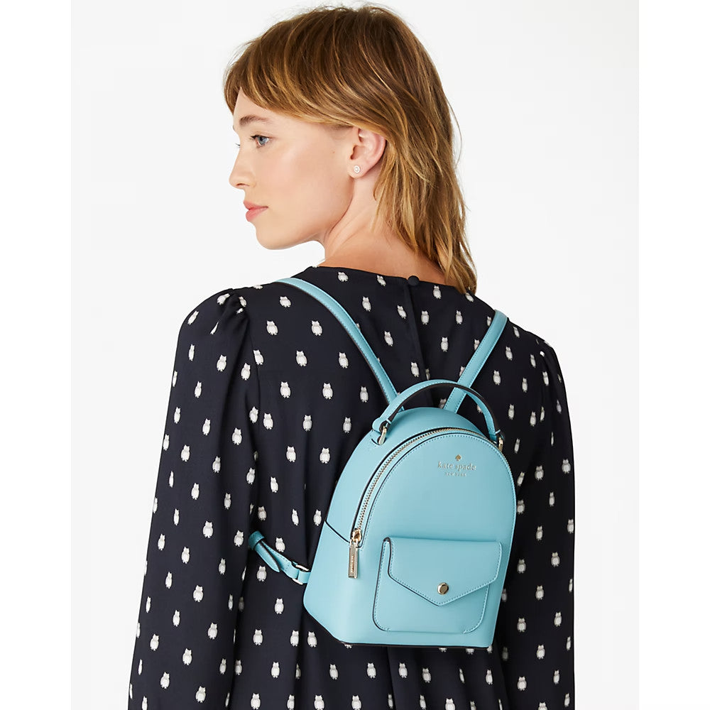 Blue mini outlet backpack