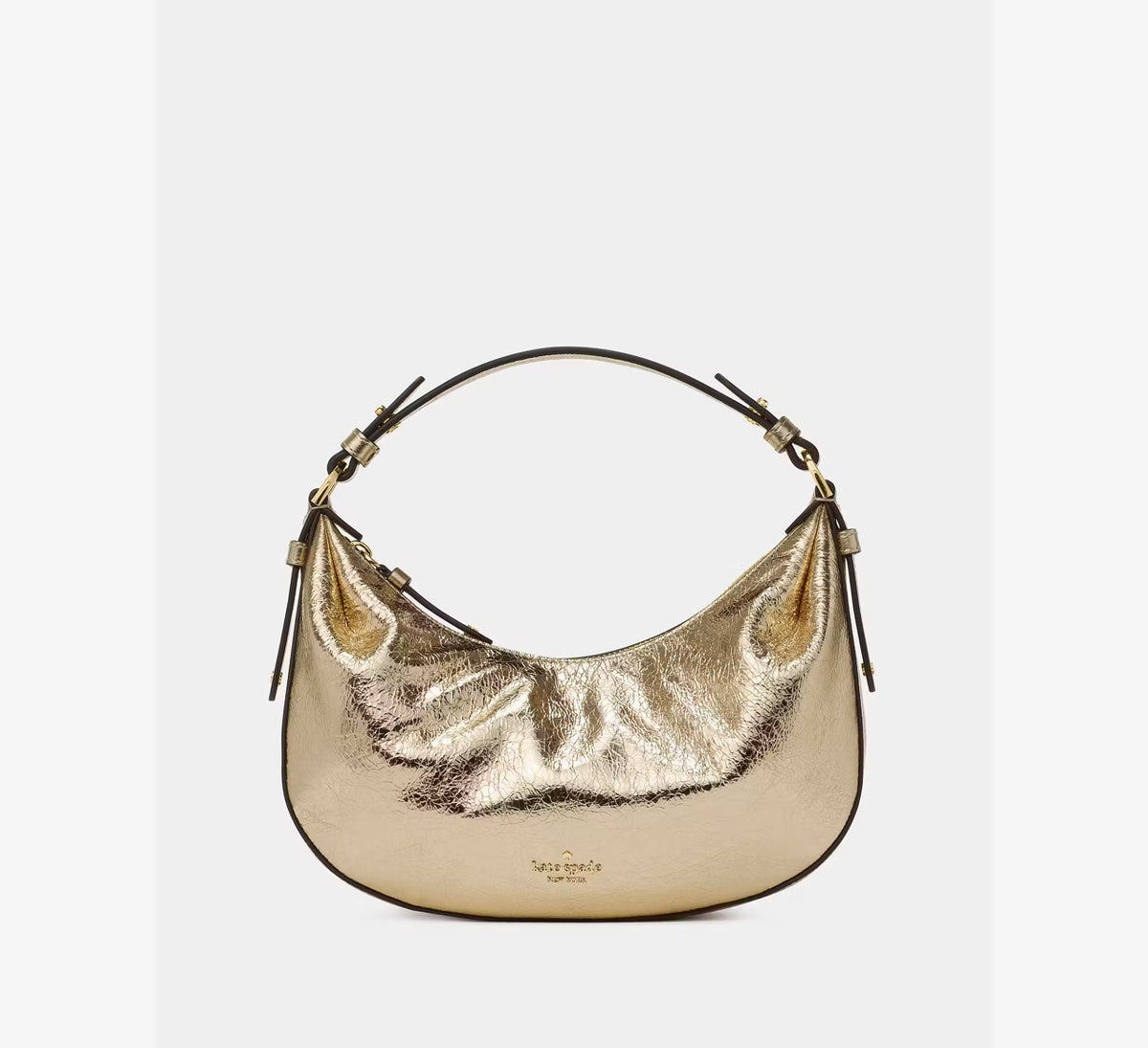 [READY STOCK MY] Kate Spade Selene Metallic Shoulder Bag in Gold (KP885)