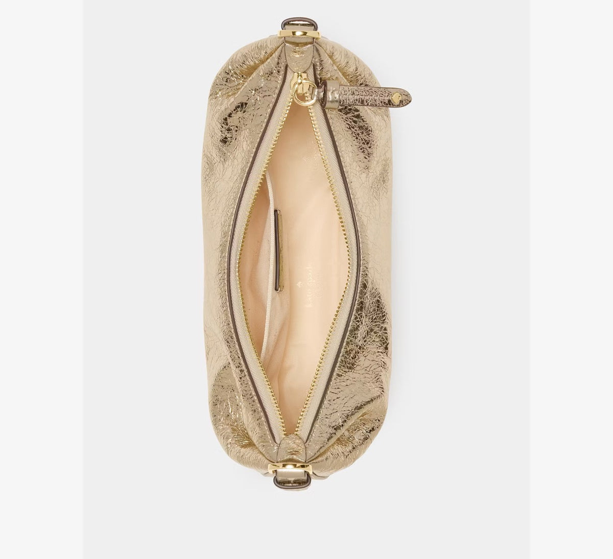 [READY STOCK MY] Kate Spade Selene Metallic Shoulder Bag in Gold (KP885)