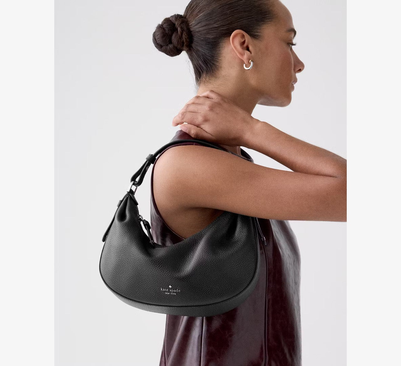 [READY STOCK MY] Kate Spade Selene Shoulder Bag in Black (KP883)