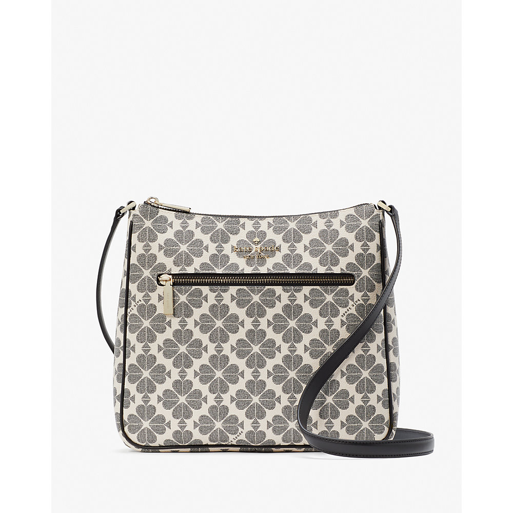 [INCOMING ETA 30 DAYS] Kate Spade Signature Spade Flower Large Swingpack Crossbody in Black Multi (KG481)