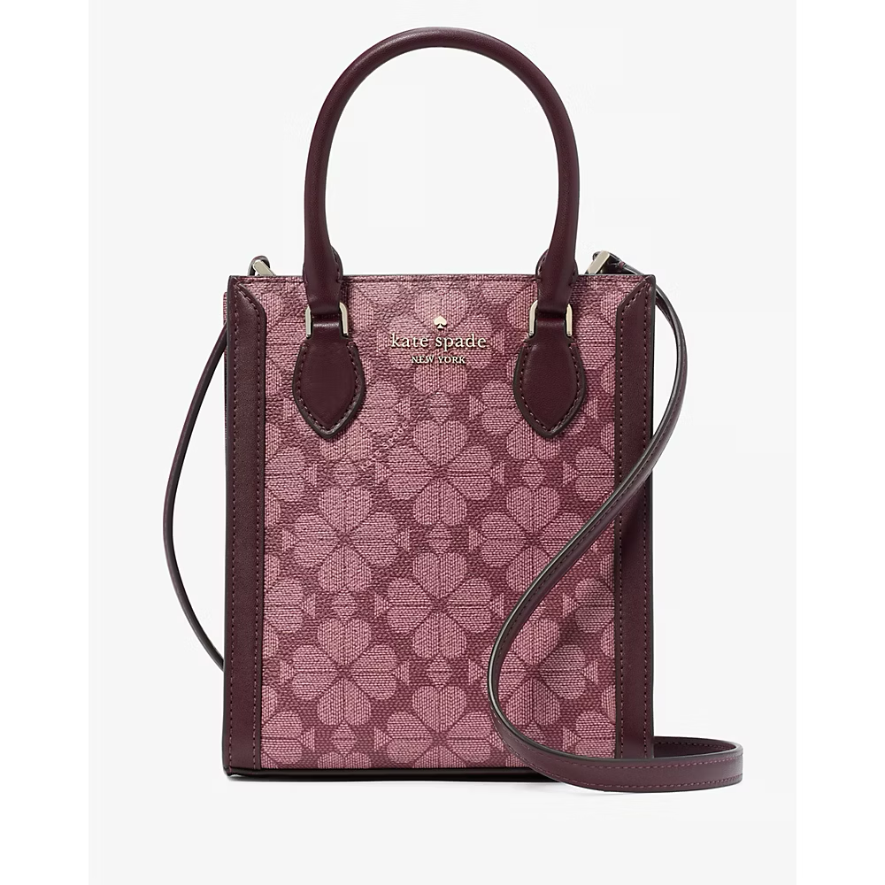 [INCOMING ETA 30 DAYS] Kate Spade Signature Spade Flower Mini Tote in Grenache Multi (KJ694)