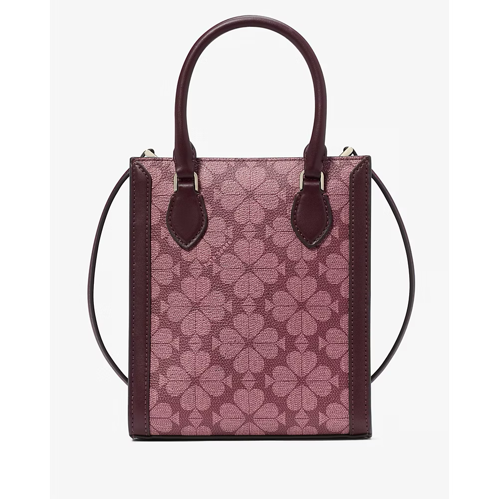 Kate Spade Signature Spade Flower Mini Tote in Grenache Multi (KJ694)