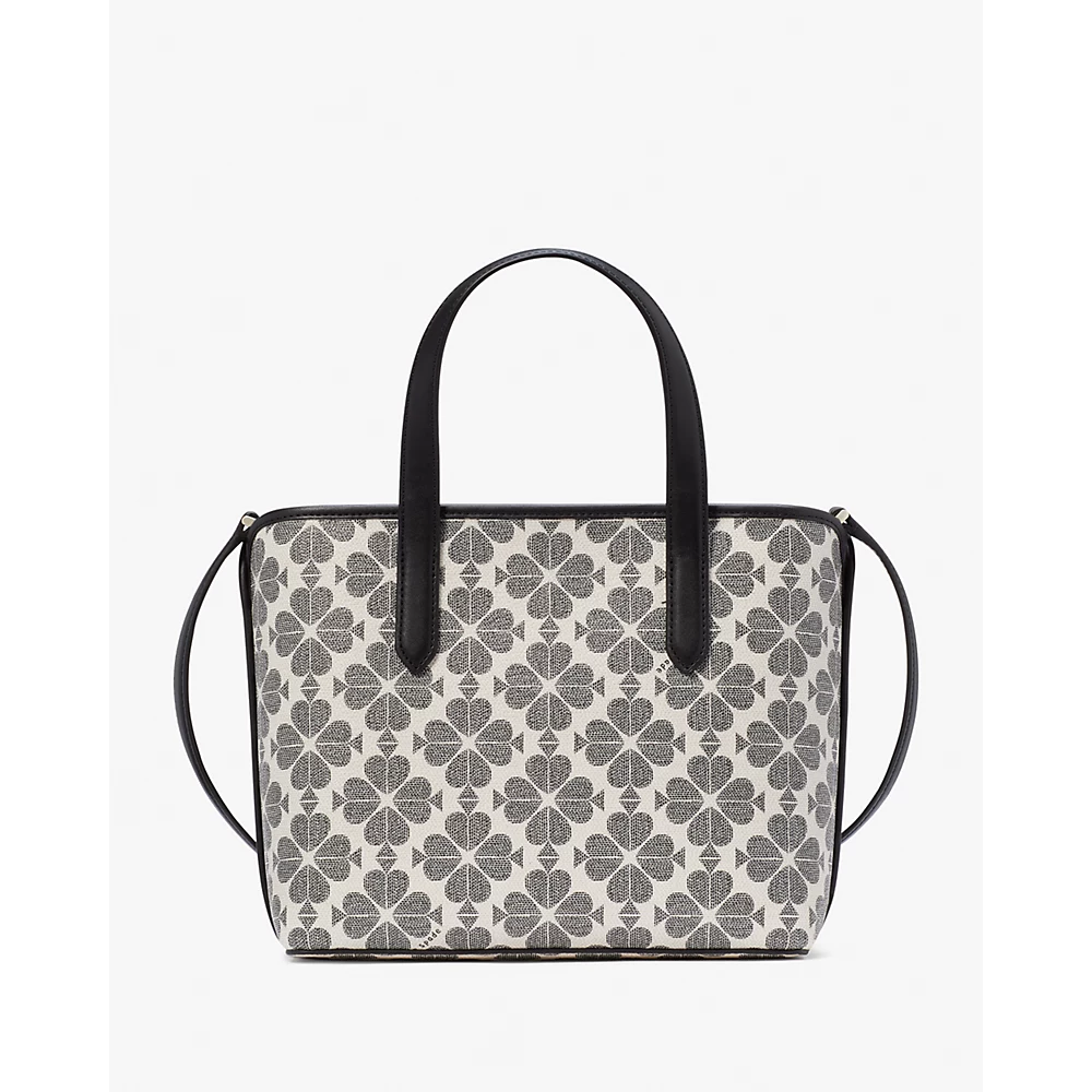 [READY STOCK MY] Kate Spade Signature Spade Flower Small Tote in Black Multi (KH425)