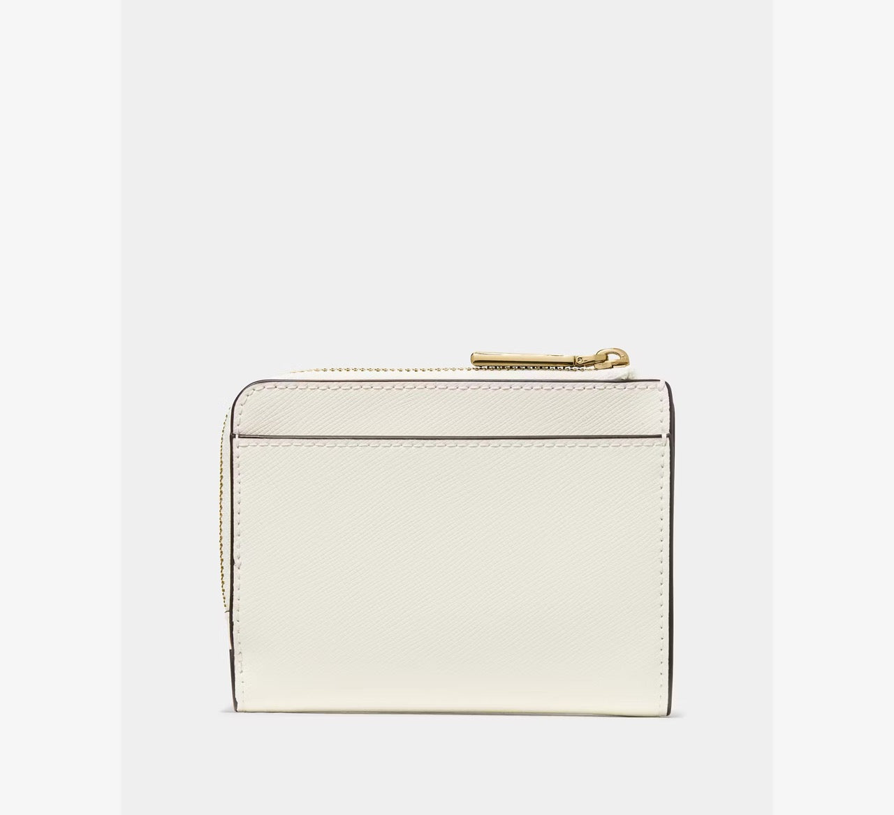 [READY STOCK MY] Kate Spade Small L-Zip Wallet in Meringue (KN767)