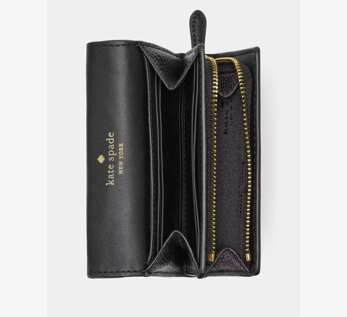 [INCOMING ETA 30 DAYS] Kate Spade Small L-zip Flap Wallet in Black (KP327)