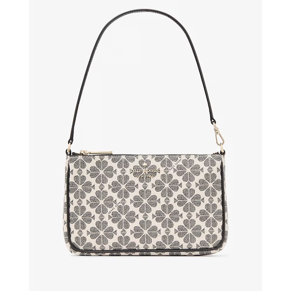 [READY STOCK MY] Kate Spade Spade Flower Convertible Wristlet in Black Multi (KI378)