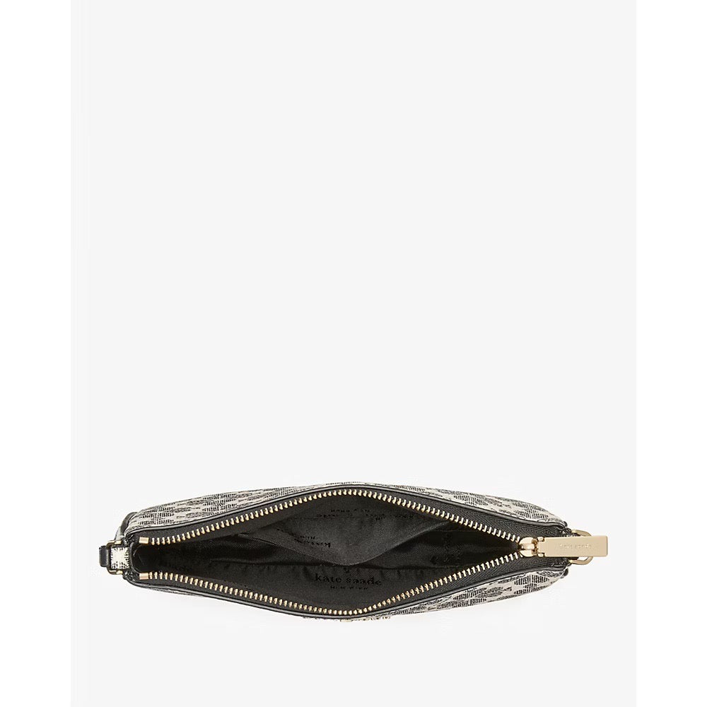 [READY STOCK MY] Kate Spade Spade Flower Convertible Wristlet in Black Multi (KI378)