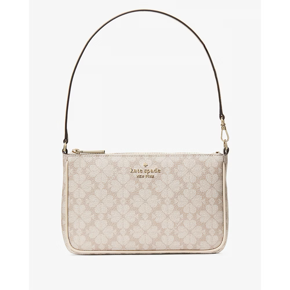 [INCOMING ETA END 30 DAYS] Kate Spade Spade Flower Convertible Wristlet in Dark Beige (KI378)