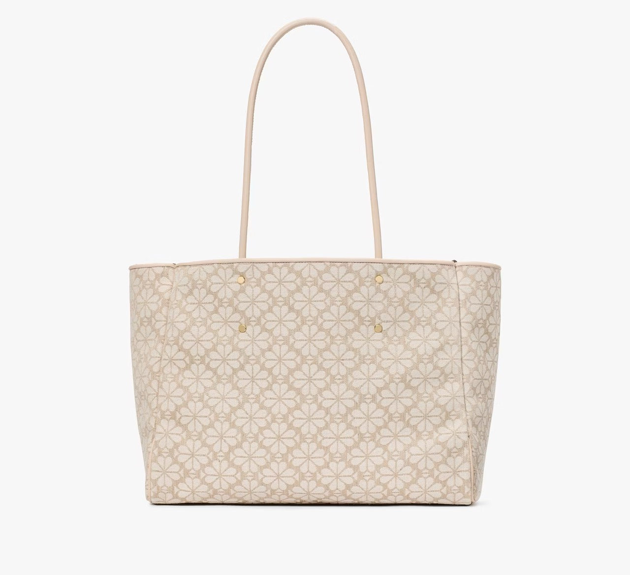 [READY STOCK MY] Kate Spade Spade Flower Jacquard Large Everything Tote in Natural Multi (KK609)