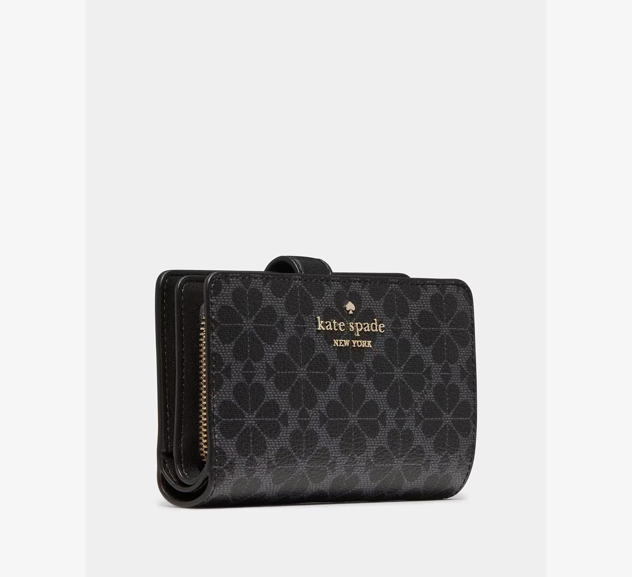 [INCOMING ETA 30 DAYS] Kate Spade Spade Flower Medium Bifold Wallet in Black (KN756)