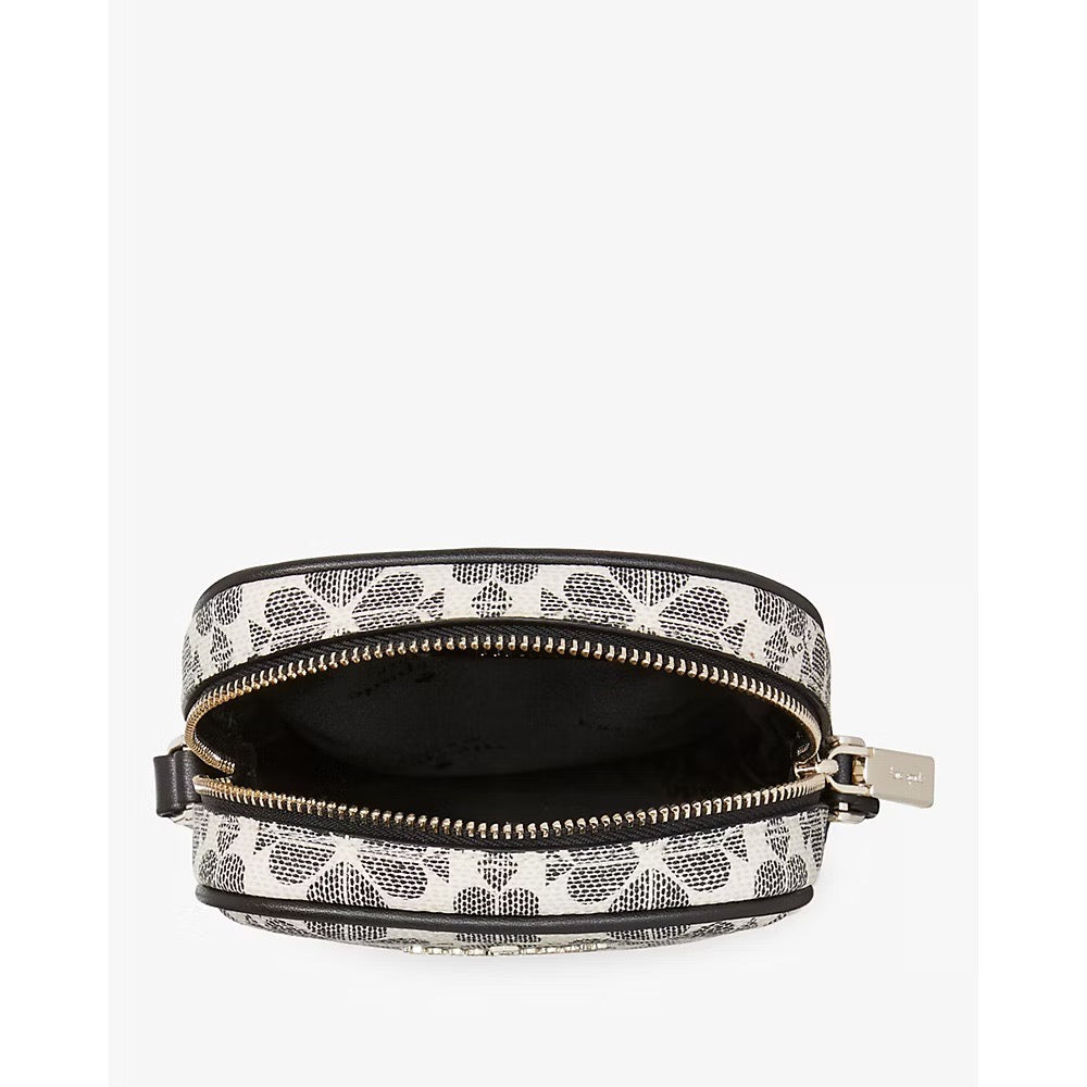 [READY STOCK MY] Kate Spade Spade Flower North South Phone Crossbody in Black Multi (KG490)
