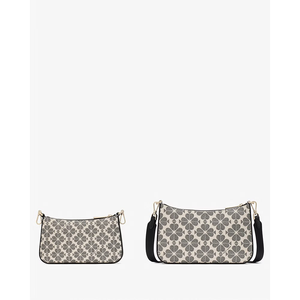 [READY STOCK MY] Kate Spade Spade Flower Small Crossbody in Black Multi (KI372)