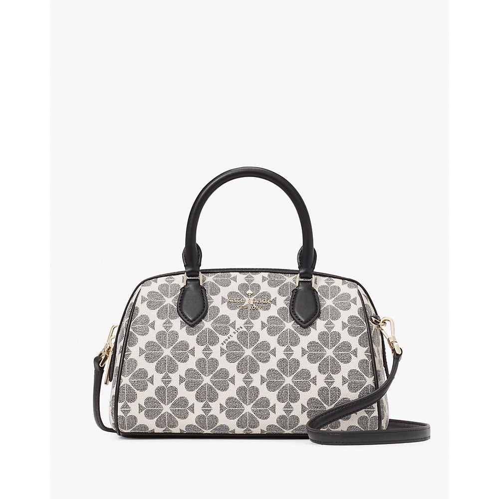[READY STOCK MY] Kate Spade Spade Flower Small Dolly Duffle in Black Multi (KG483)
