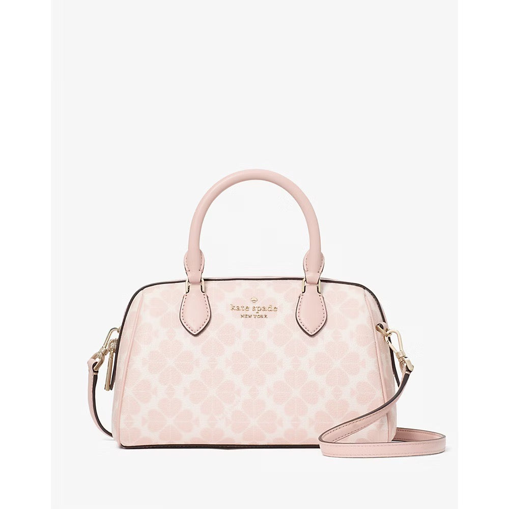 Kate Spade Spade Flower Small Dolly Duffle in Rose Smoke (KG483)