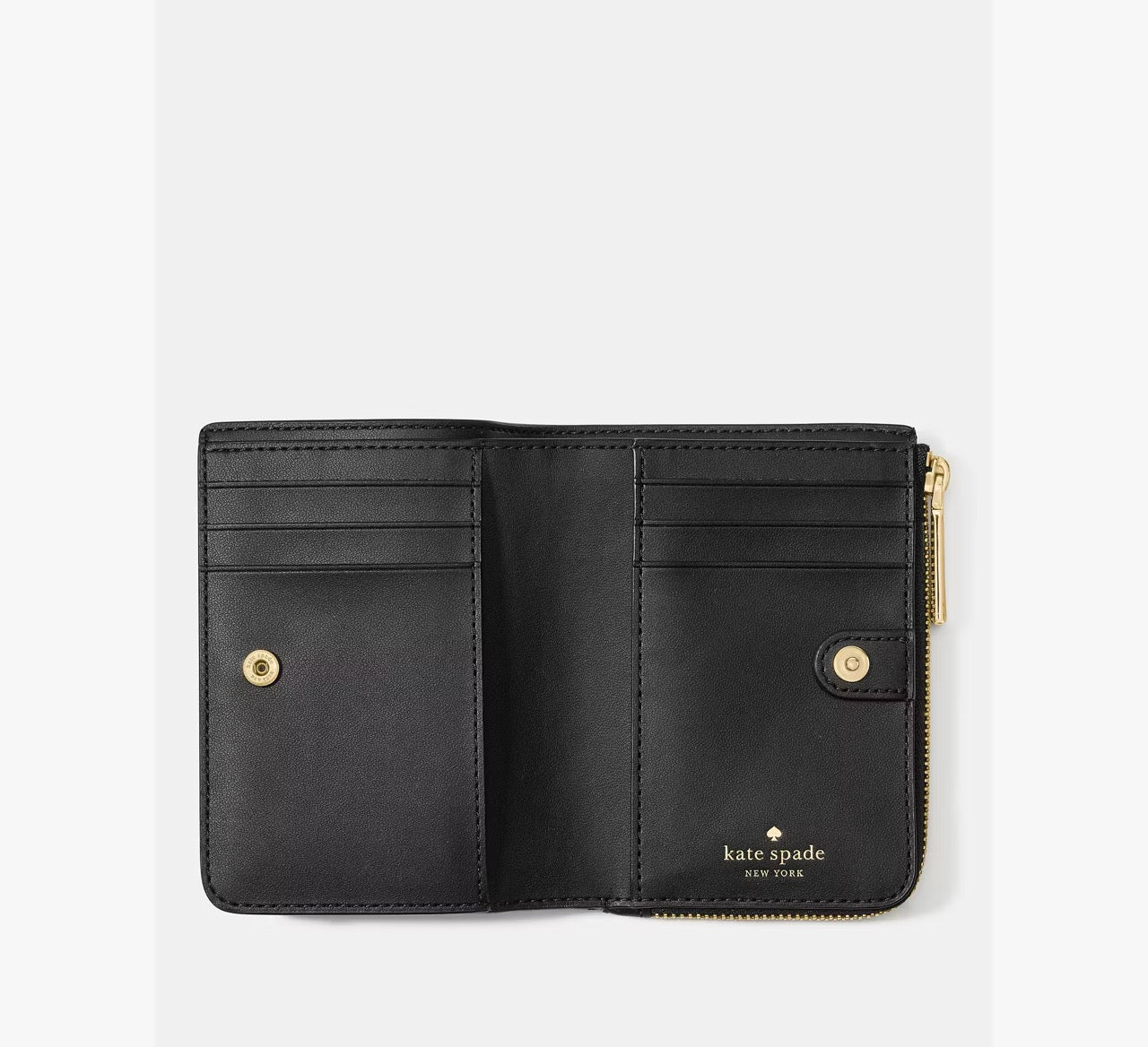 [INCOMING ETA 30 DAYS] Kate Spade Spade Flower Small L-zip Wallet in Black (KK894)
