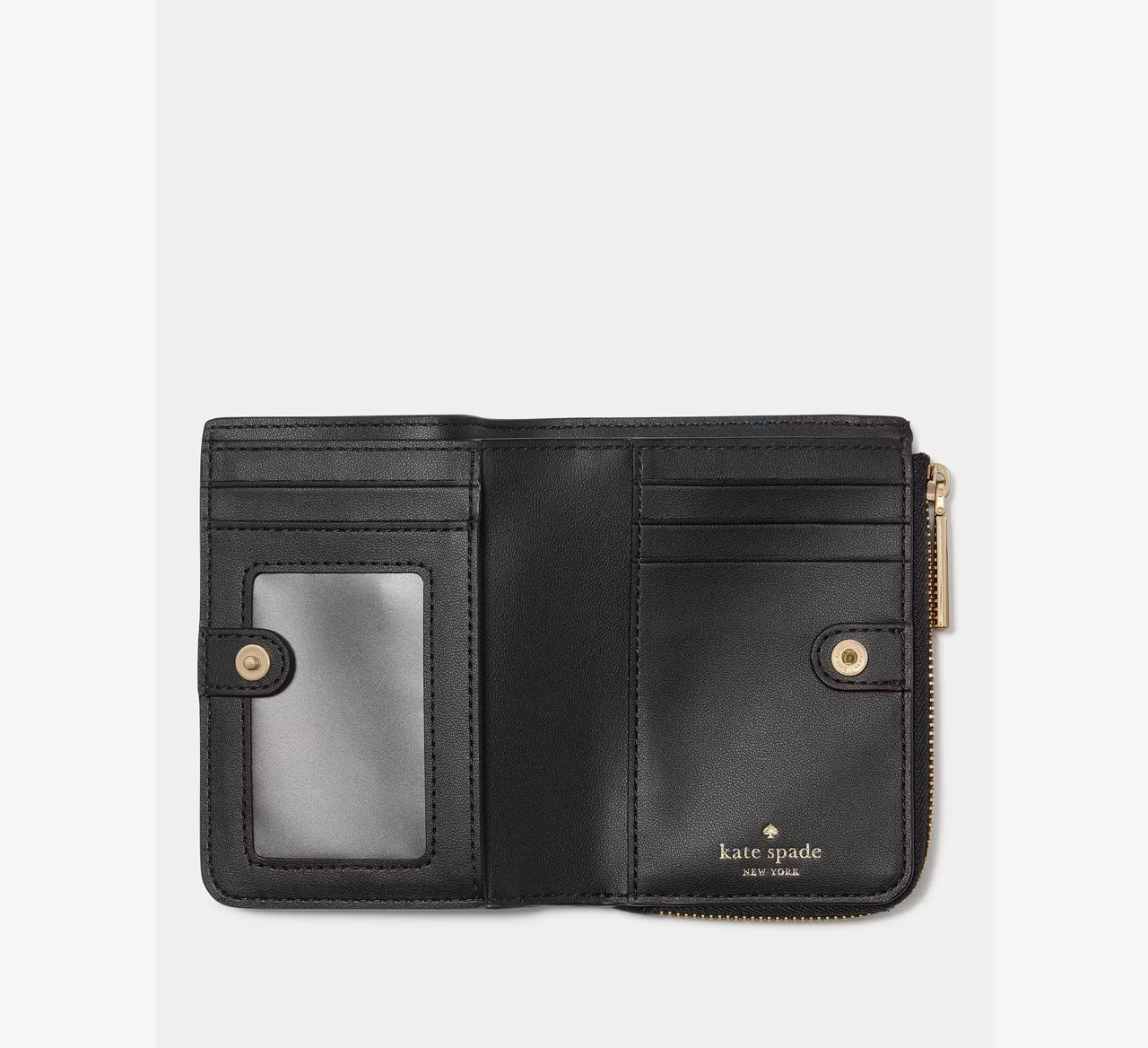 [INCOMING ETA 30 DAYS] Kate Spade Spade Flower Small L-zip Wallet in Black (KN768)