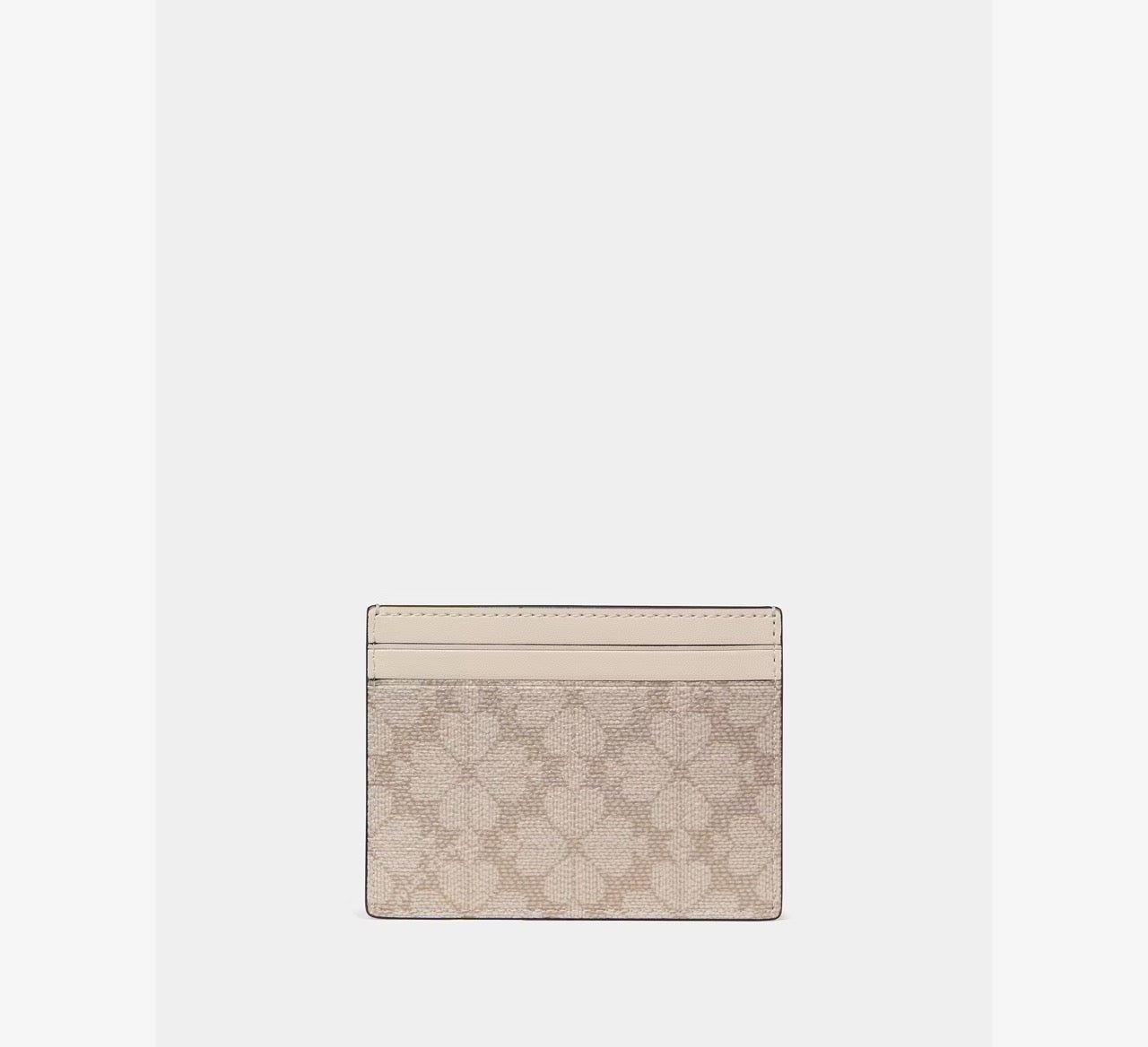 [INCOMING ETA 30 DAYS] Kate Spade Spade Flower Small Slim Card Holder in Dark Beige Multi (KN761)