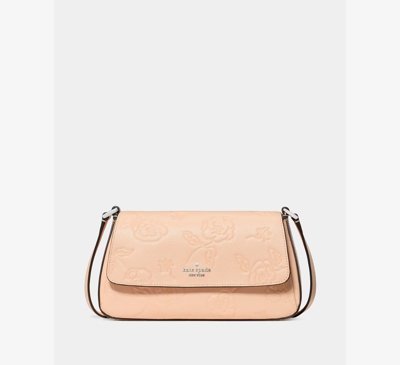 [INCOMING ETA 30 DAYS] Kate Spade Sutton Floral Mini Crossbody Bag in Crisp Peach (KO532)