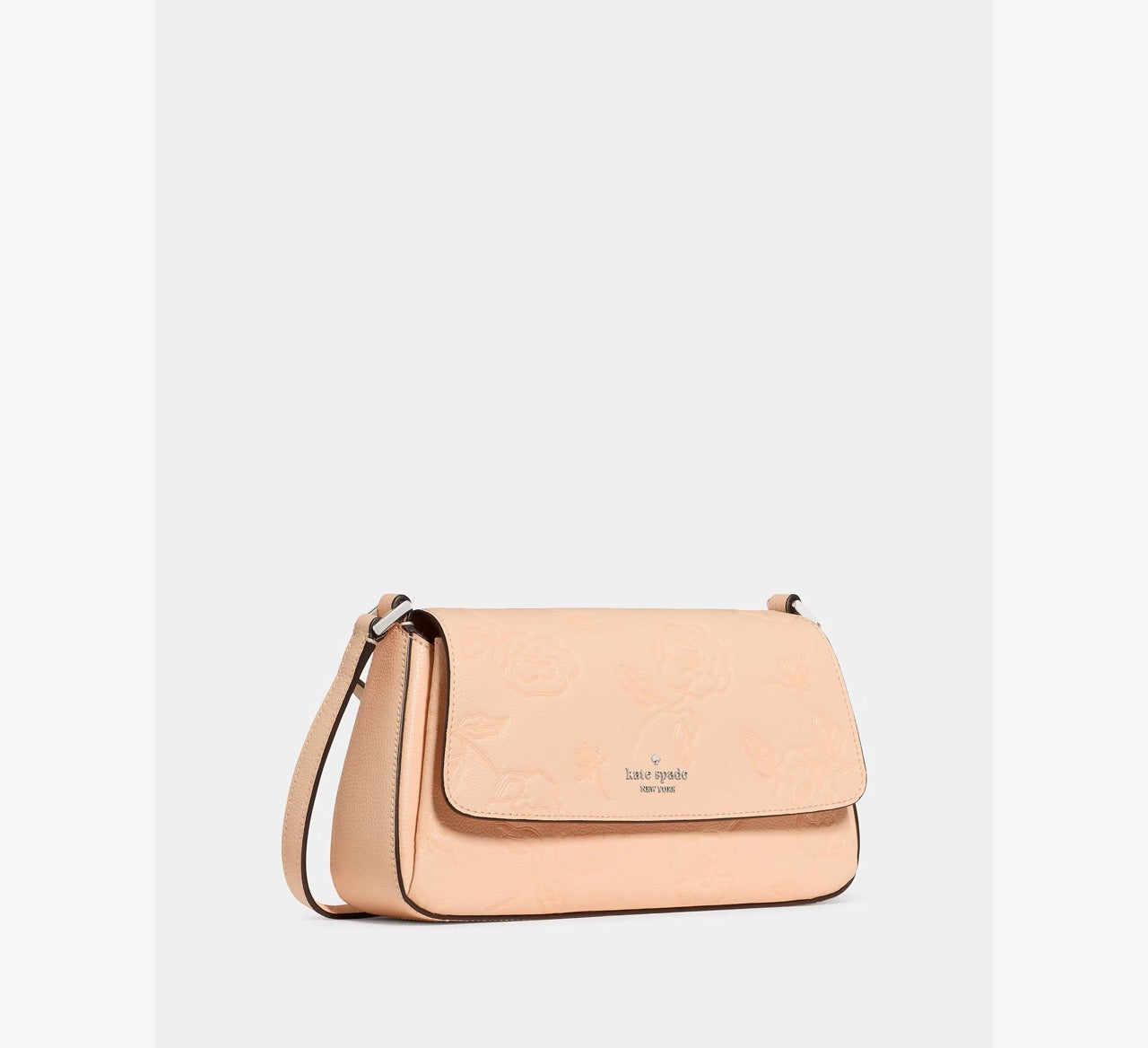 [INCOMING ETA 30 DAYS] Kate Spade Sutton Floral Mini Crossbody Bag in Crisp Peach (KO532)