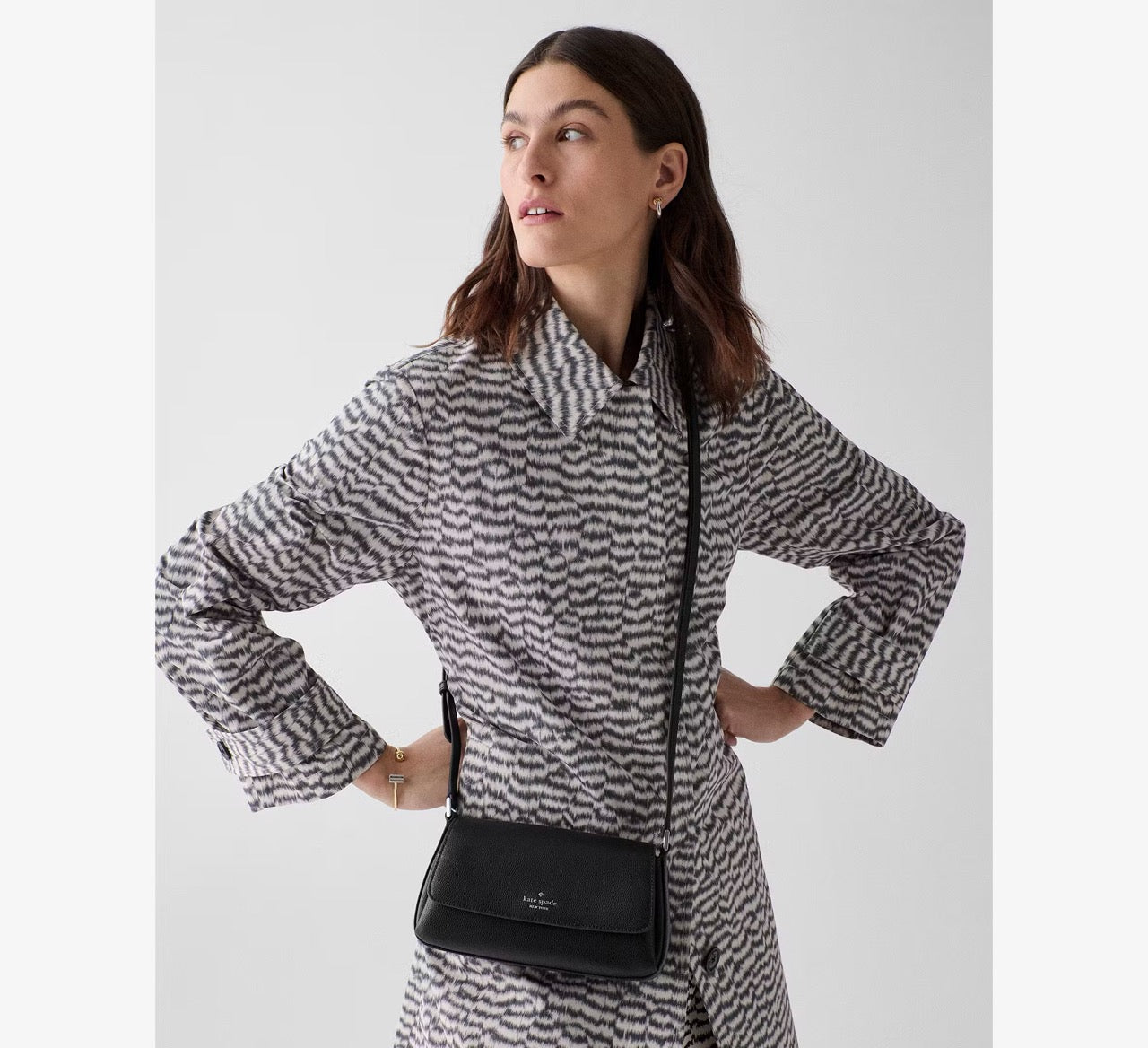 [INCOMING ETA 30 DAYS] Kate Spade Sutton Mini Crossbody Bag in Black (KO123)