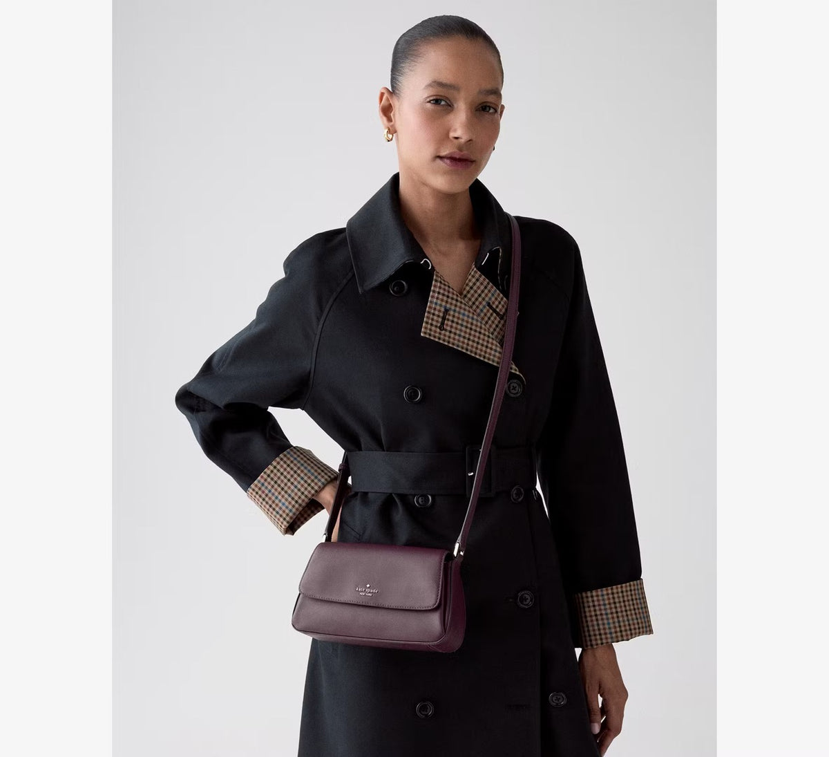 [INCOMING ETA 30 DAYS] Kate Spade Sutton Mini Crossbody Bag in Deep Cherry (KP186)