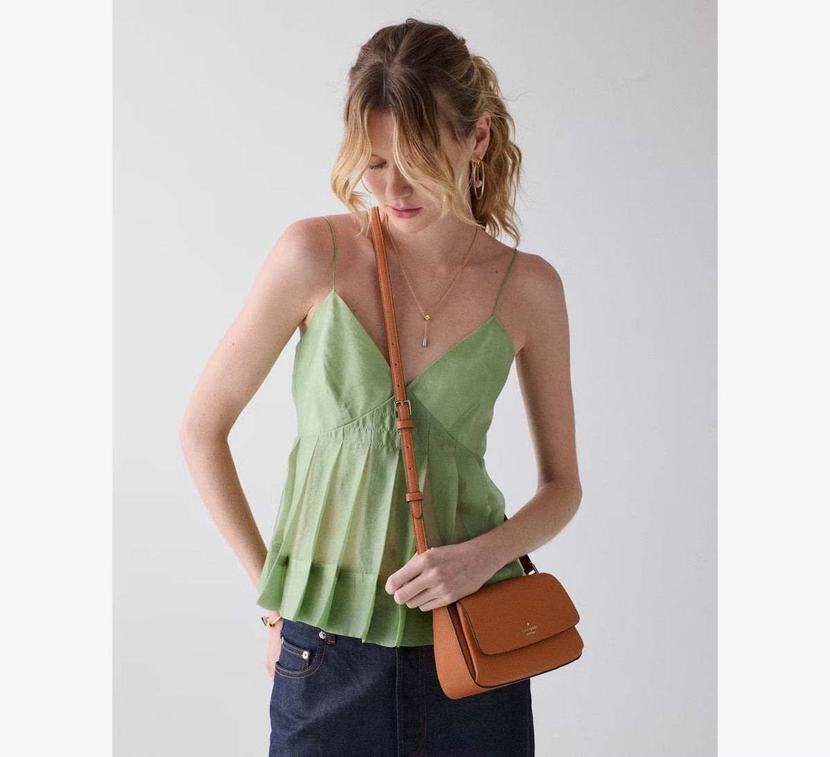 [WEB EXCLUSIVE][READY STOCK MY] Kate Spade Sutton Mini Crossbody in Warm Ginger (KO122)