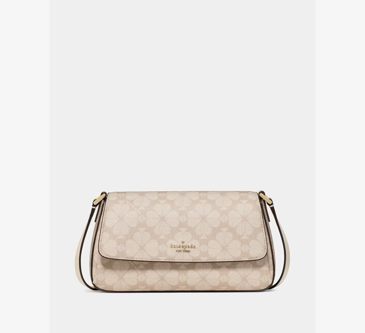 [INCOMING ETA 30 DAYS] Kate Spade Sutton Spade Flower Mini Crossbody Bag in Dark Beige (KO534)
