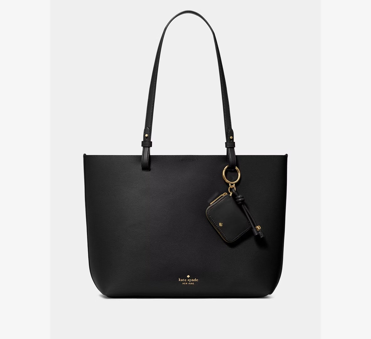[INCOMING ETA 30 DAYS] Kate Spade Tessa Tote Bag With Charm in Black (KO464)