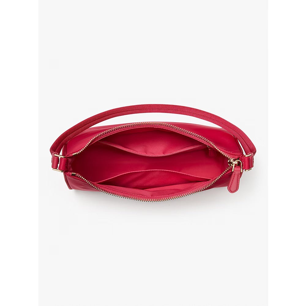 Kate Spade The Little Better Sam Nylon Small Shoulder Bag in Vermillion (PXR00466)