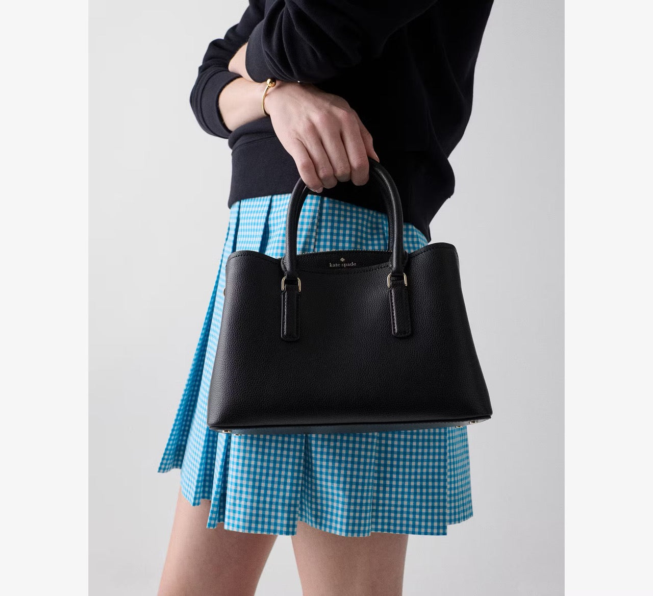 [WEB EXCLUSIVE][READY STOCK MY] Kate Spade Thompson Street Small Satchel Bag in Black (KO149)