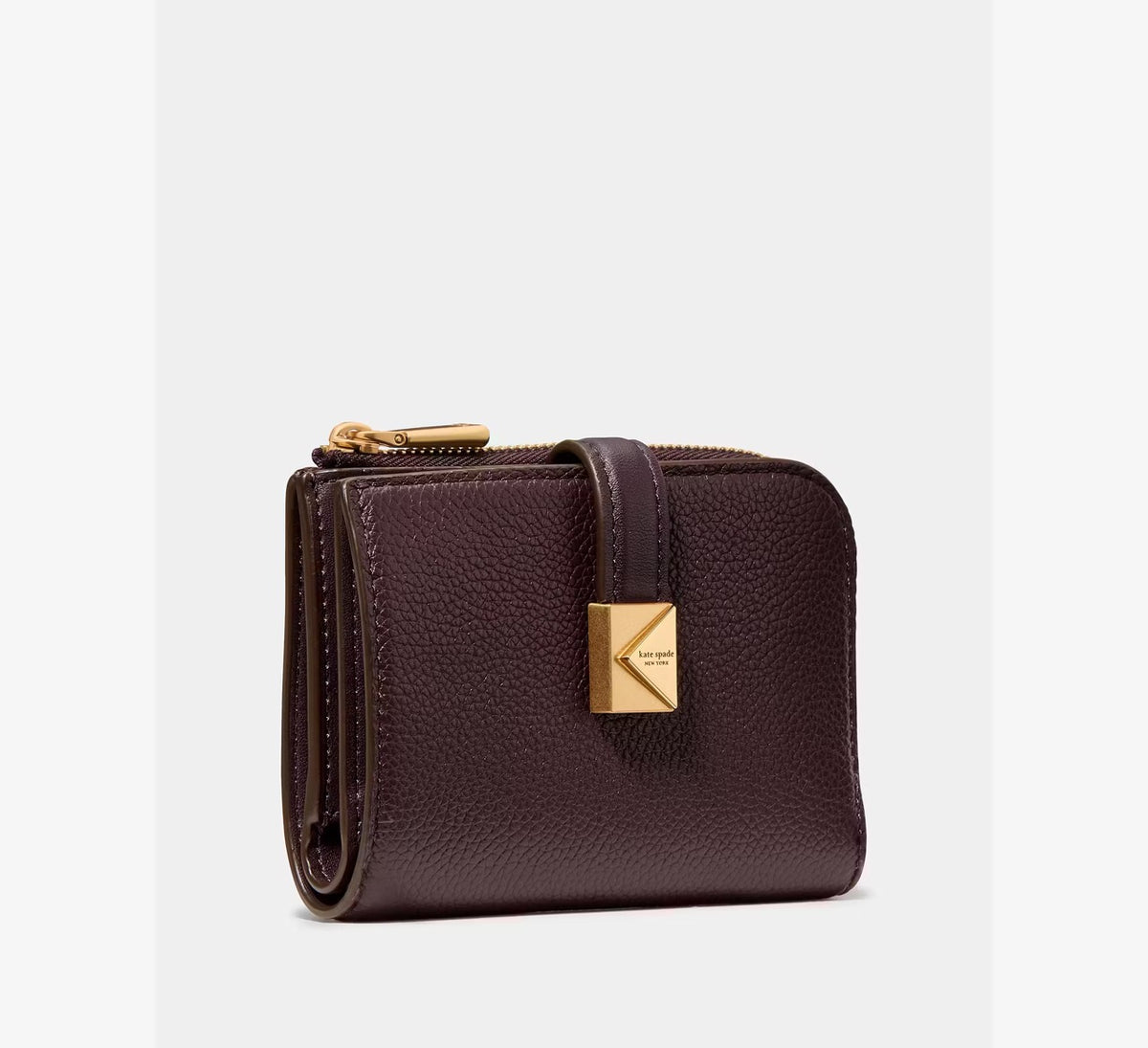 [WEB EXCLUSIVE][READY STOCK MY] Kate Spade Deco Small Compact Wallet in Blackberry (KJ648)