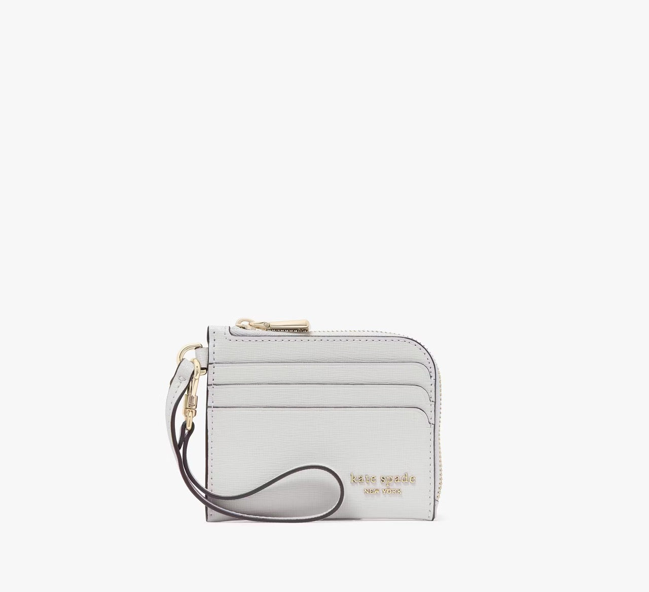 [READY STOCK MY] Kate Spade Devin Card Case Wristlet in Stone Path (KI663)