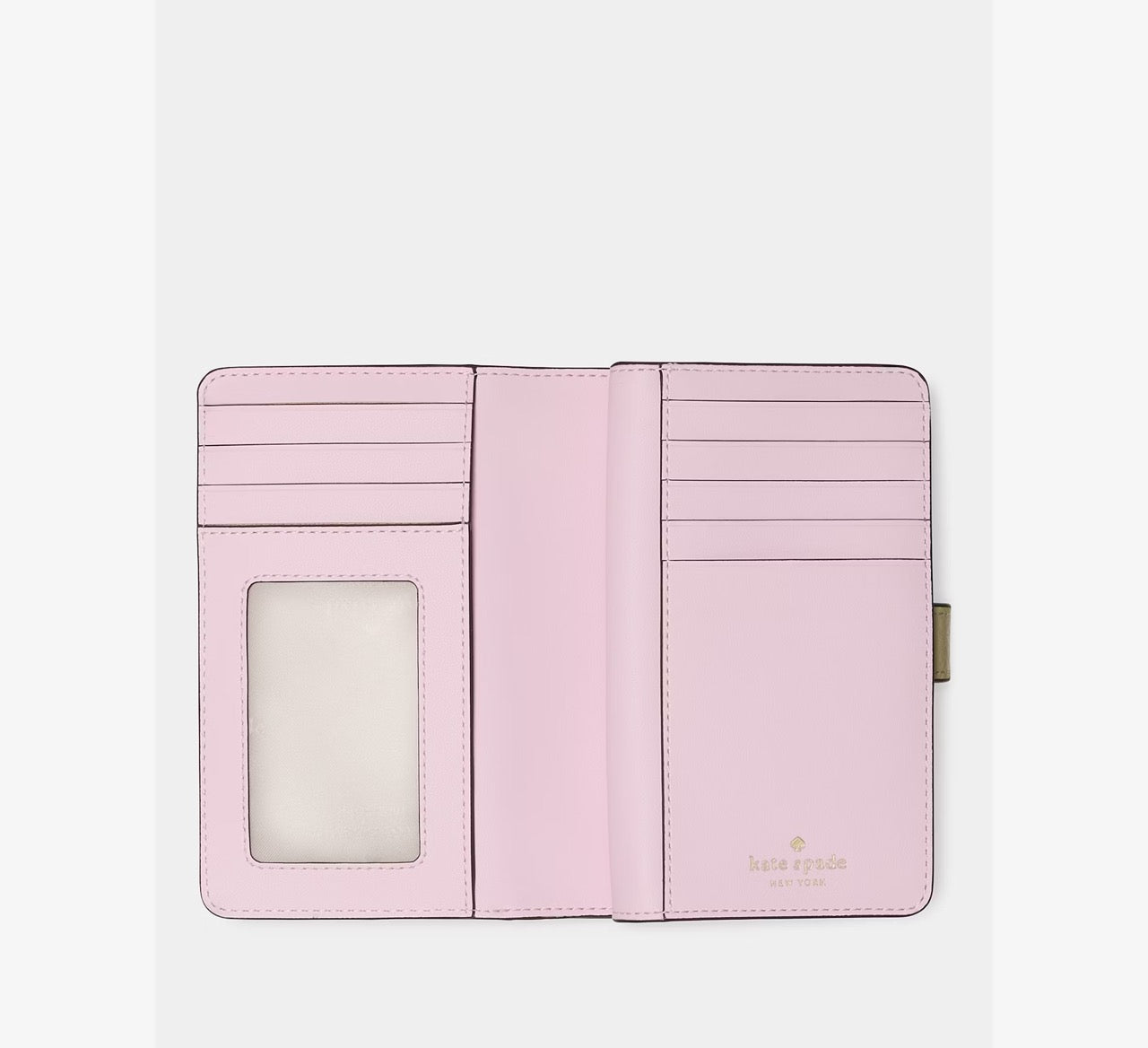[WEB EXCLUSIVE][READY STOCK MY] Kate Spade Medium Bifold Wallet in Elm (KN750)