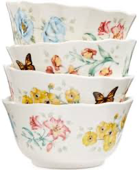 Lenox Butterfly Meadow Melamine 4-Piece