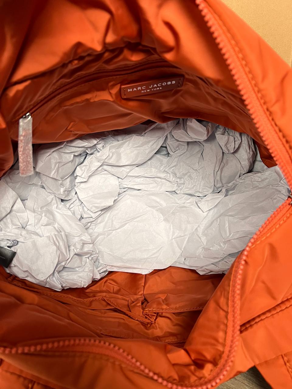 Marc Jacobs Quilted Nylon Medium Tote Bag in Mecca Orange (M0016680-806)