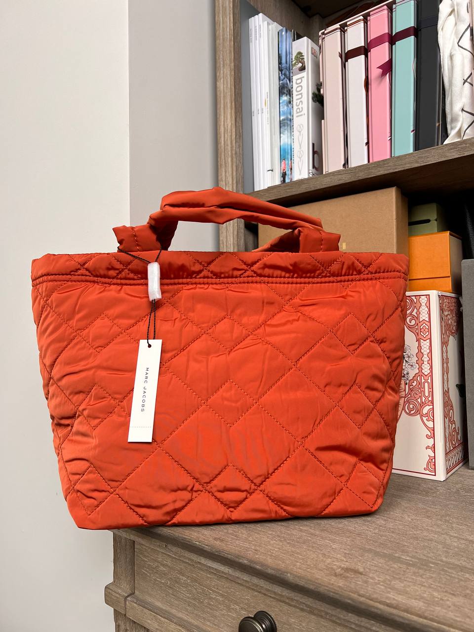 Marc jacobs cheap quilted nylon tote