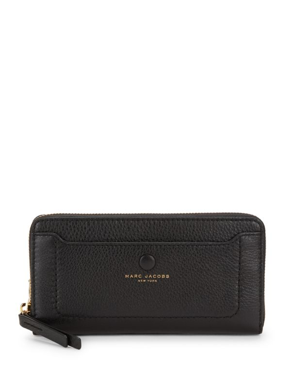 (CLEARANCE) MJ Empire City Standard Continental Wallet in Black (M0013048)