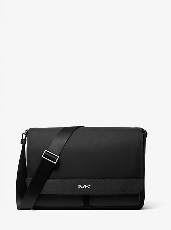 Michael Kors Mens Lautner Messenger Utility Bag in Black (37R4LKNM5O)