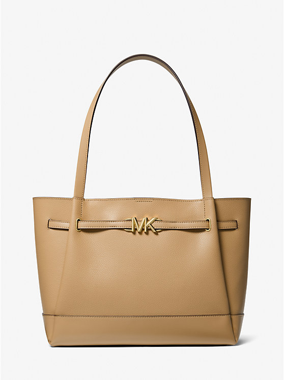 Michael Kors Reed Large Belted Tote in Camel (35S3G6RT3T)