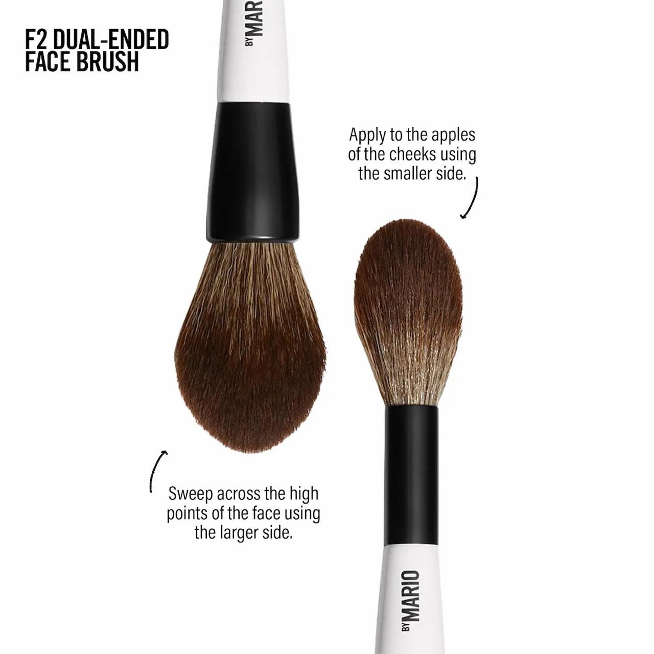 [INCOMING ETA 30 DAYS] Makeup by Mario F2 Dual-Ended Powder Brush