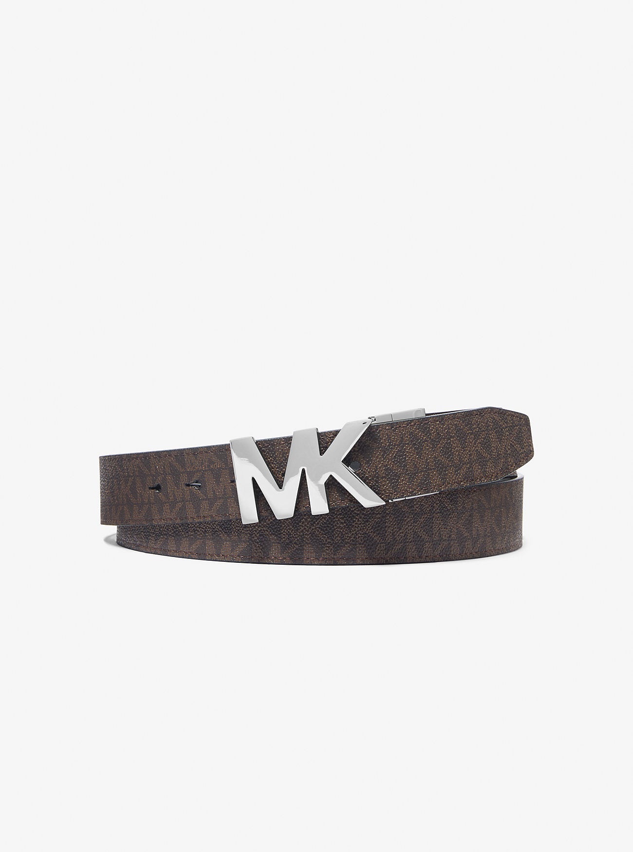 Michael Kors 4-In-1 Logo Belt Box Set in Brown/Black (36R4LBLY4B)