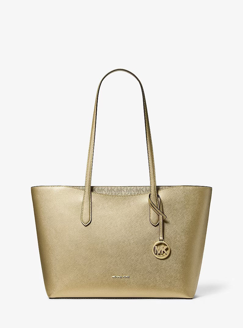 [READY STOCK MY] Michael Kors Arden Large TZ Tote in Pale Gold (35F5G4XT3M)