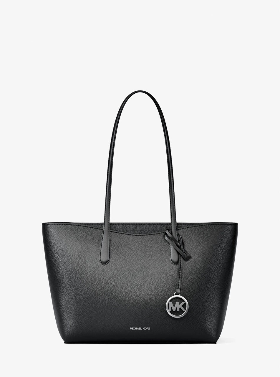 [WEB EXCLUSIVE][READY STOCK MY] Michael Kors Arden Large Top Zip Tote in Black (35S6S4XT3L)