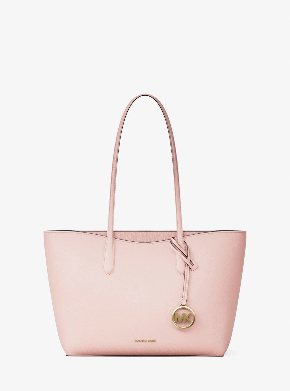 [WEB EXCLUSIVE][READY STOCK MY] Michael Kors Arden Large Top Zip Tote in Powder Blush (35S6G4XT3L)